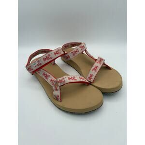 L.L. Bean X Sara Fitz  Lobster Sandals Size 10 Women’s